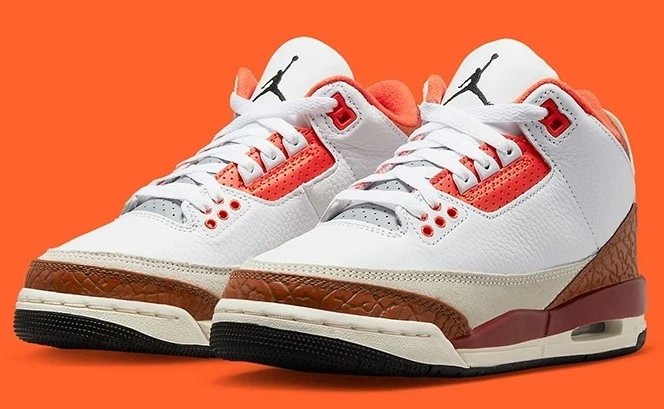 White brown red