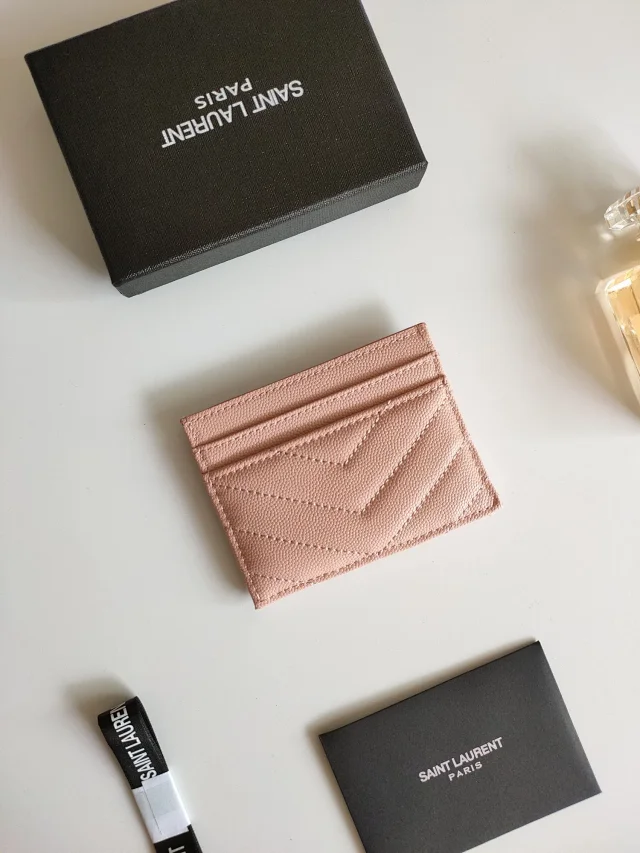 Saint Laurent Wallets & Card Holders Quilted monogram holder product detail image 34