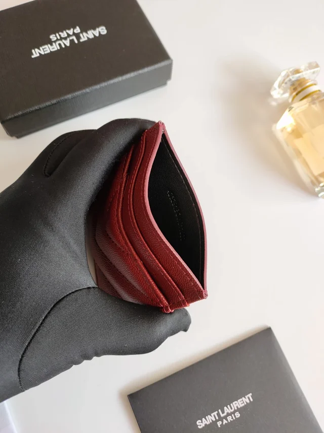 Saint Laurent Wallets & Card Holders Quilted monogram holder product detail image 25
