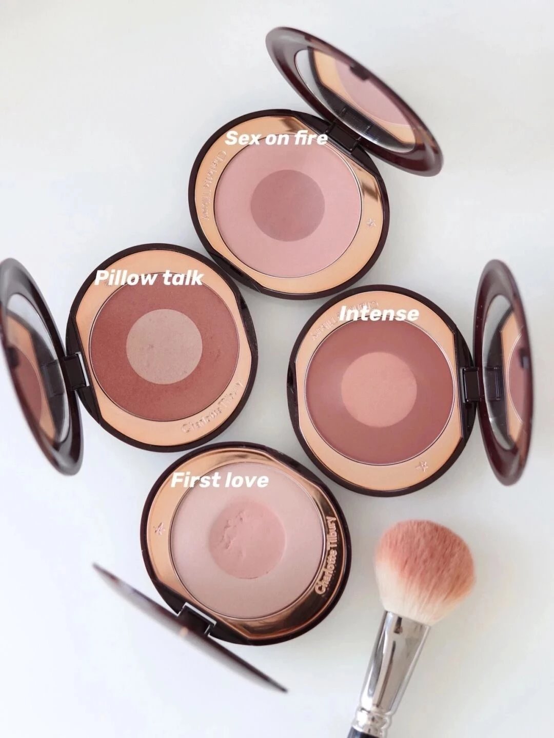 【老粉必入】随便刷刷都好看！！Charlotte Tilbury CT糖心双色腮红pillow talkfirst love