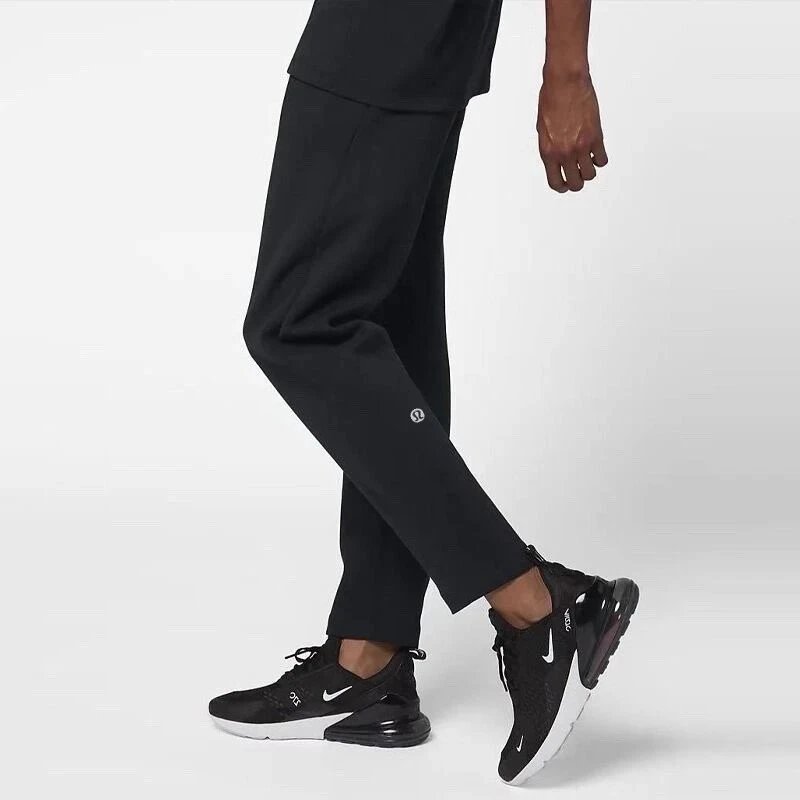 Lululemon Men's Fall/Winter New Arrival Slim-Fit 7/8 Length Fitness Pants for Training, Basketball, Running, and Casual Athletic Wear