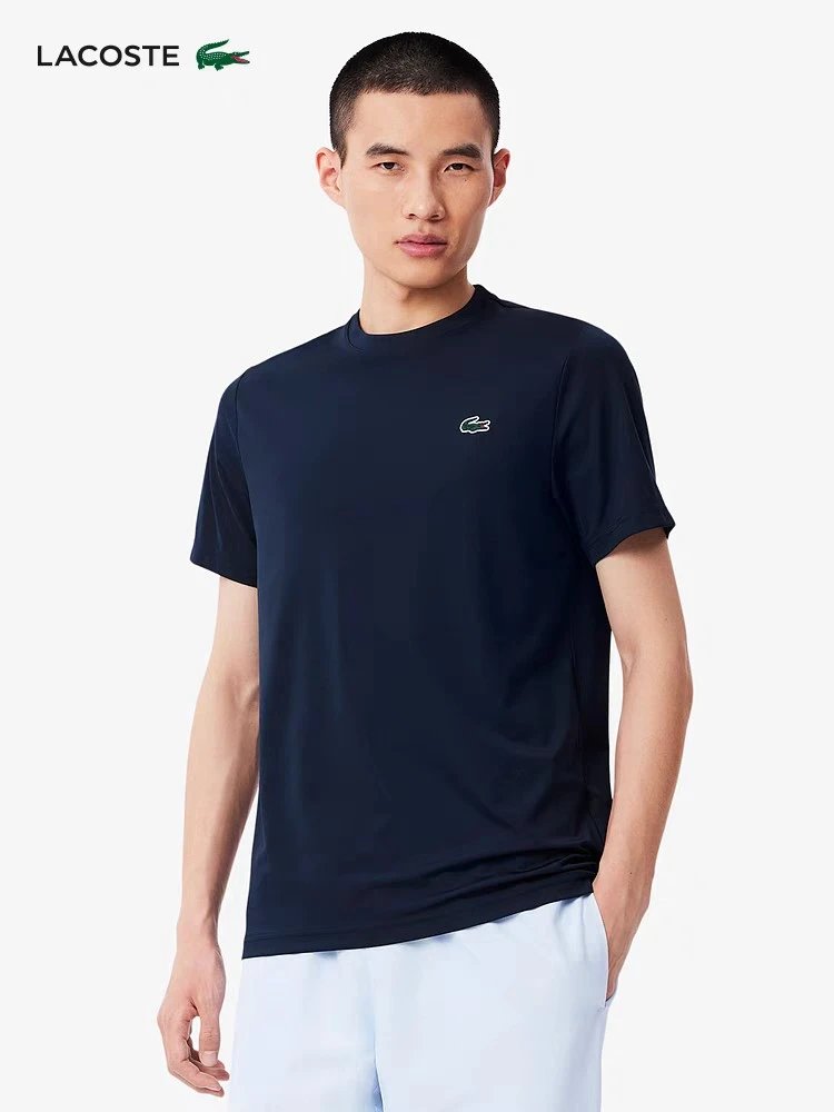 9510LAS速干面料男装25夏季新款时尚纯色运动休闲圆领T恤8920男女同款 2
