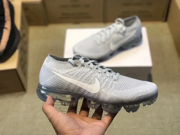Nike Air VaporMax Flyknit 2 Gray Sneakers - 1