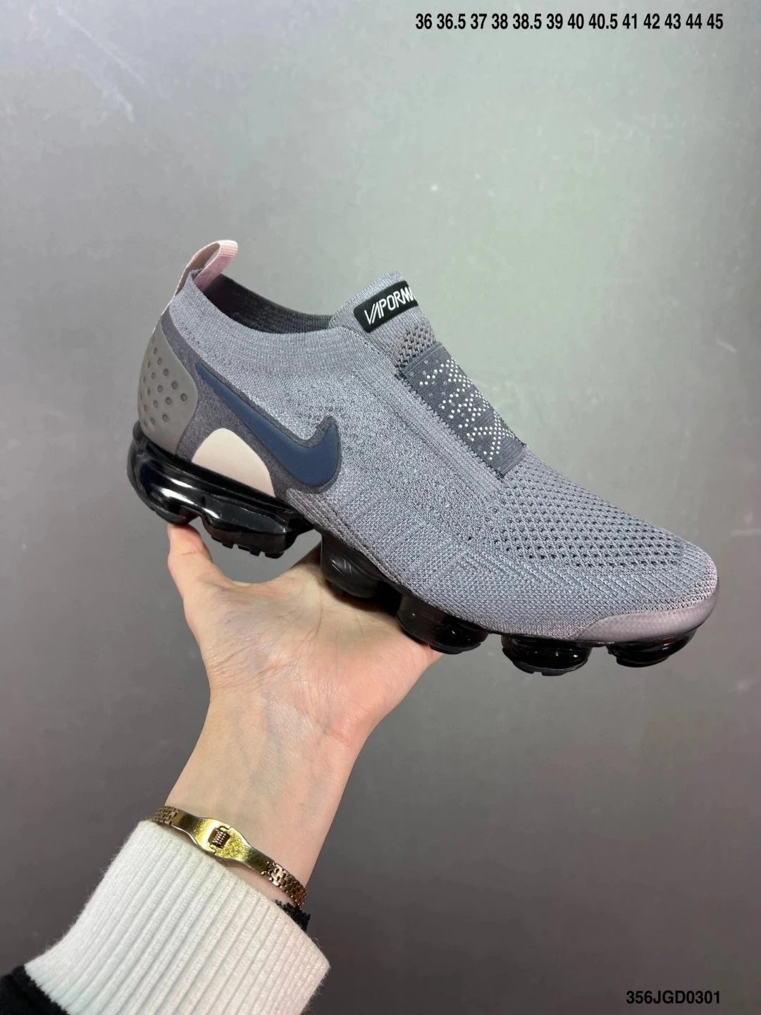 Nike Air VaporMax Flyknit 2 Turquoise Gradient Running Shoes - 57