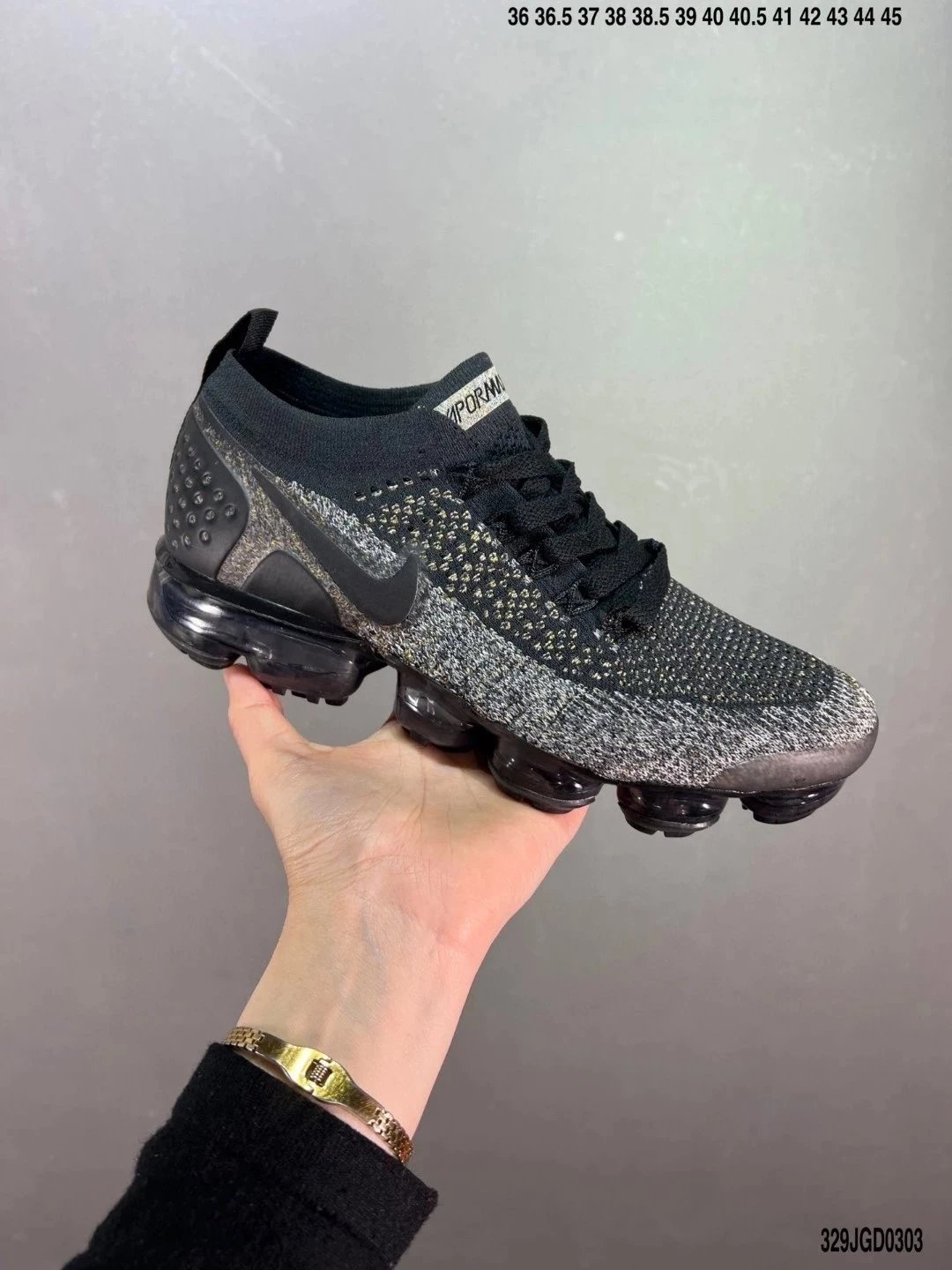 Nike Air VaporMax Flyknit 2 Turquoise Gradient Running Shoes - 48