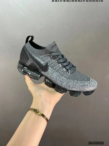 Nike Air VaporMax Flyknit 2 Turquoise Gradient Running Shoes - 44