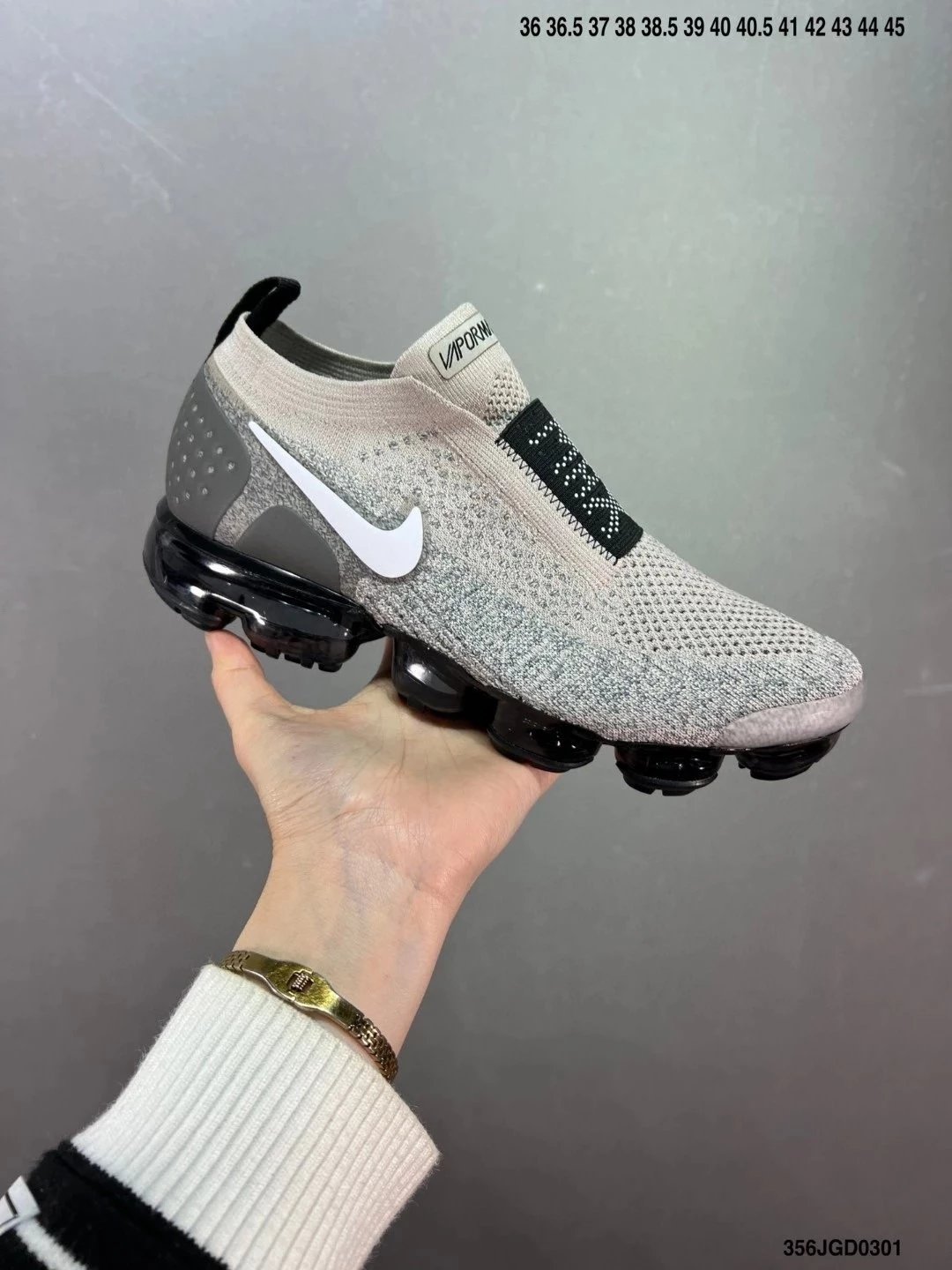Nike Air VaporMax Flyknit 2 Turquoise Gradient Running Shoes - 56