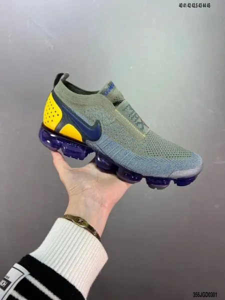 Nike Air VaporMax Flyknit 2 Turquoise Gradient Running Shoes - 52