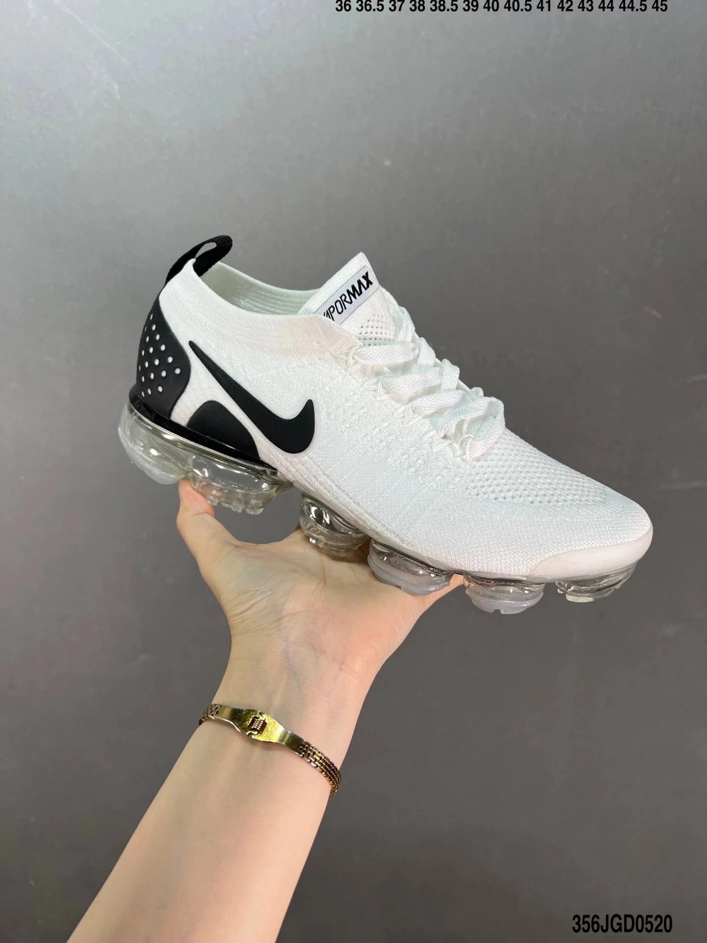 Nike Air VaporMax Flyknit 2 Turquoise Gradient Running Shoes - 43