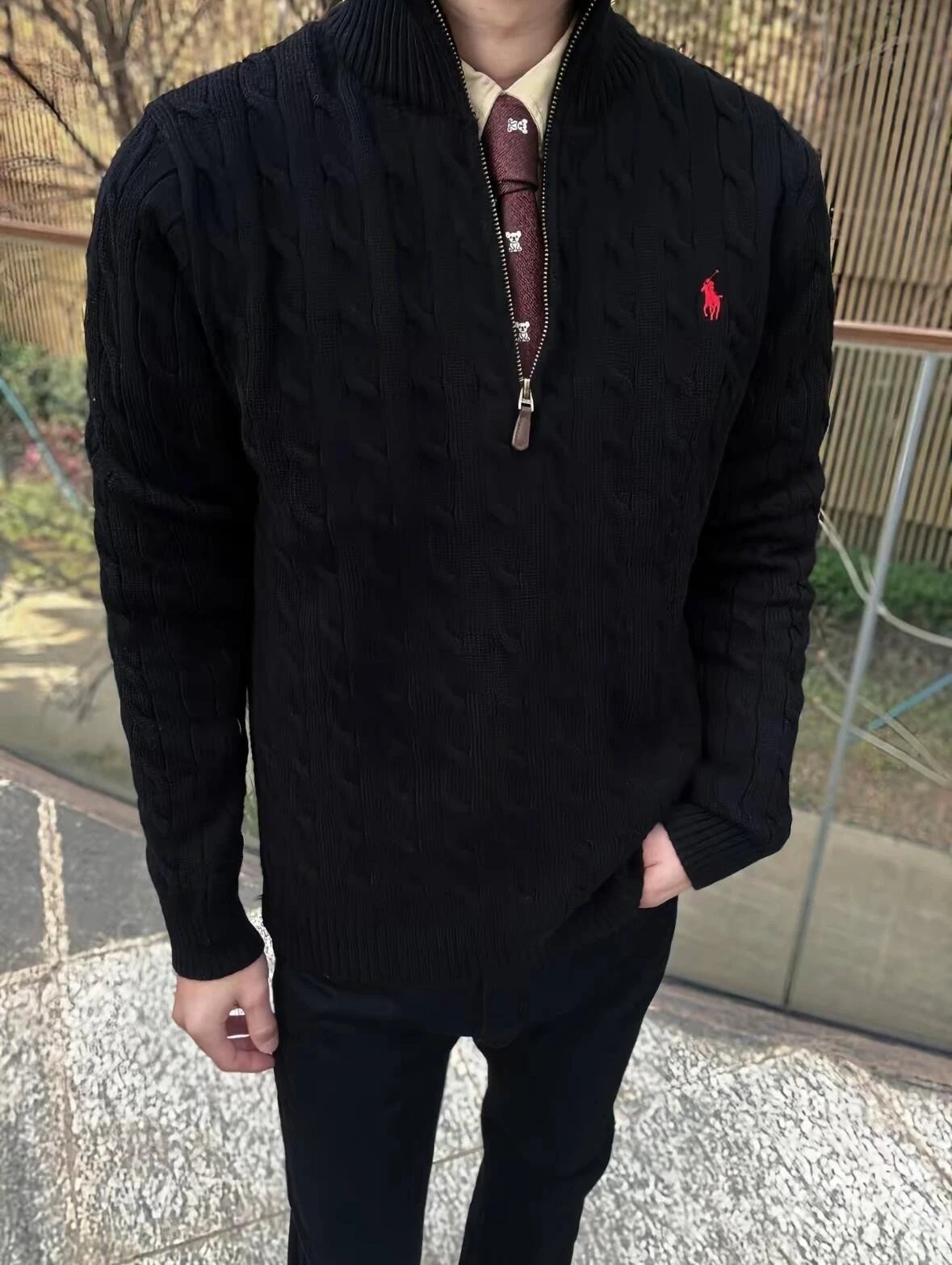 black