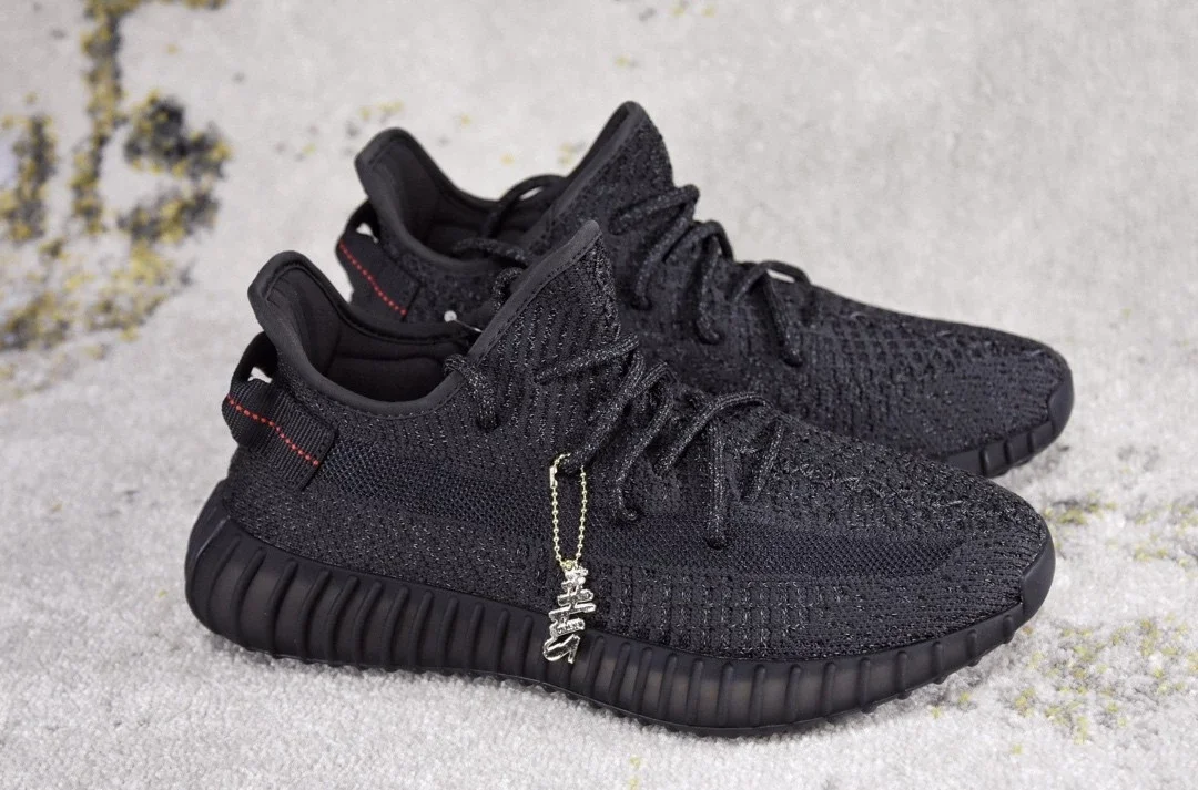 adidas Yeezy 350 Boost V2 Black Static Reflective黑色满天星休闲