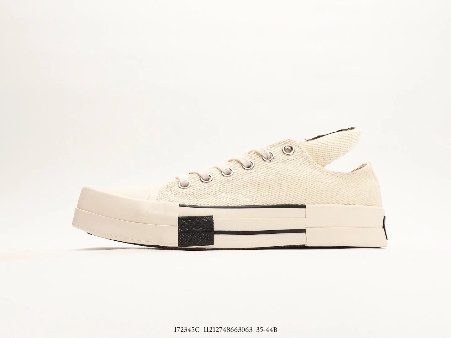 Converse x RICK OWENS DRKSHDW Low Top