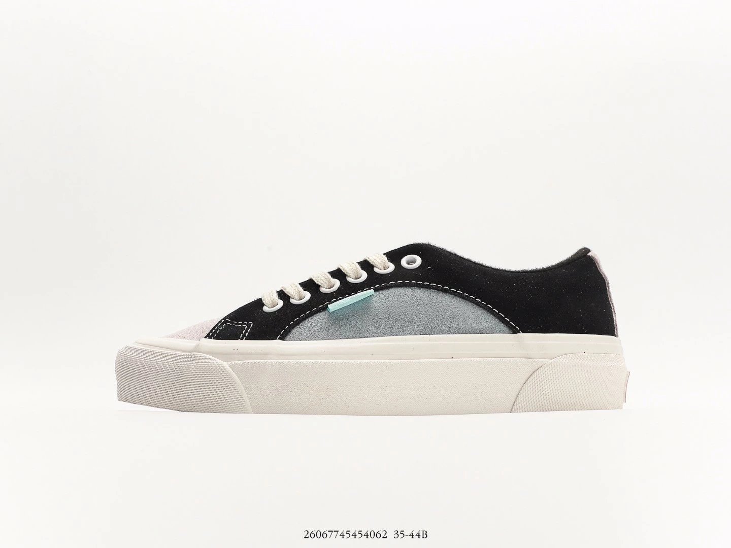 Vans Lampin 86 DX Pink Blue Suede Skate Shoe