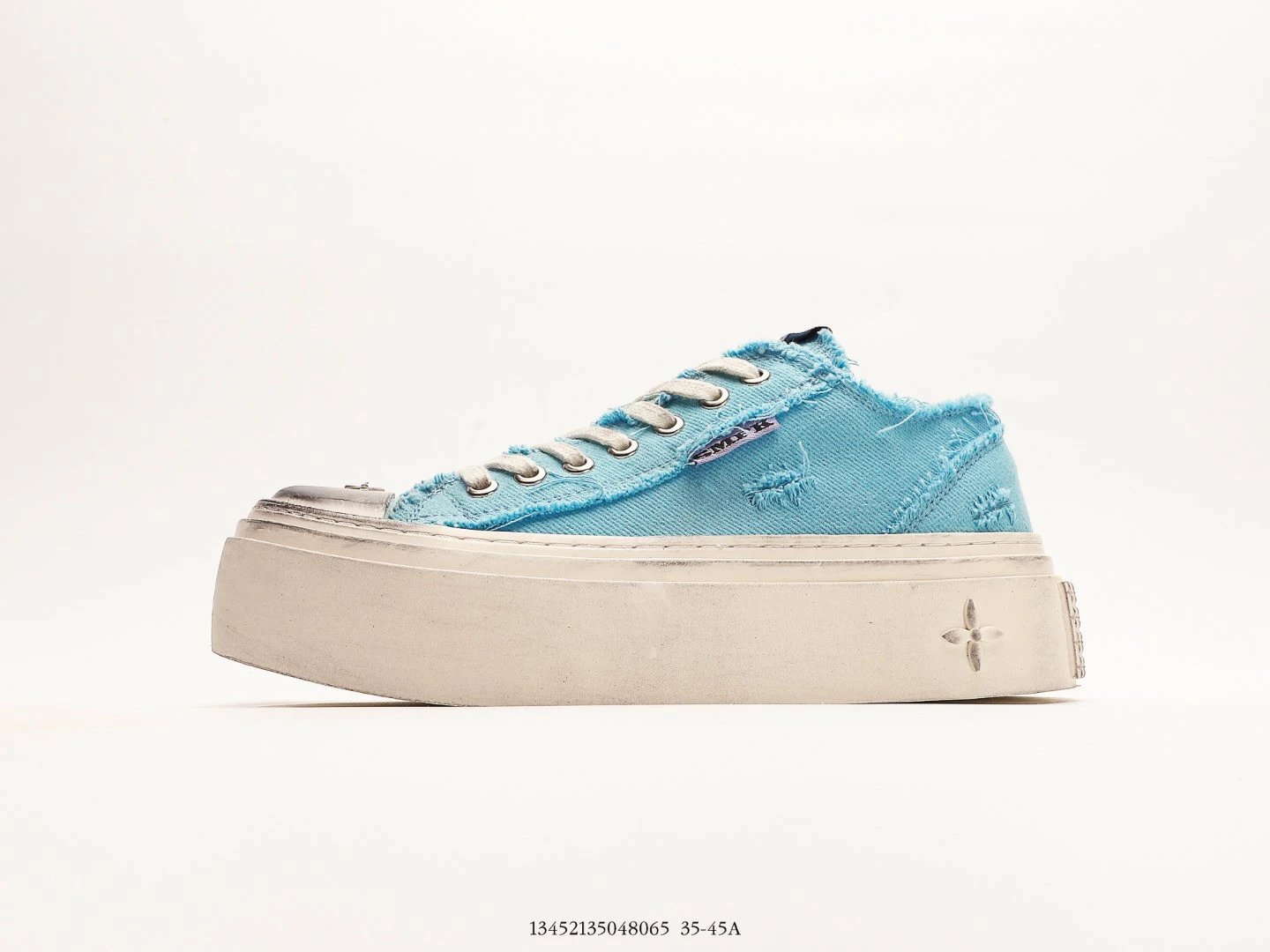 SMFK Retro Distressed Canvas Shoe