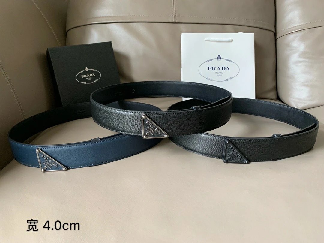 Prada Men's Leather Belt