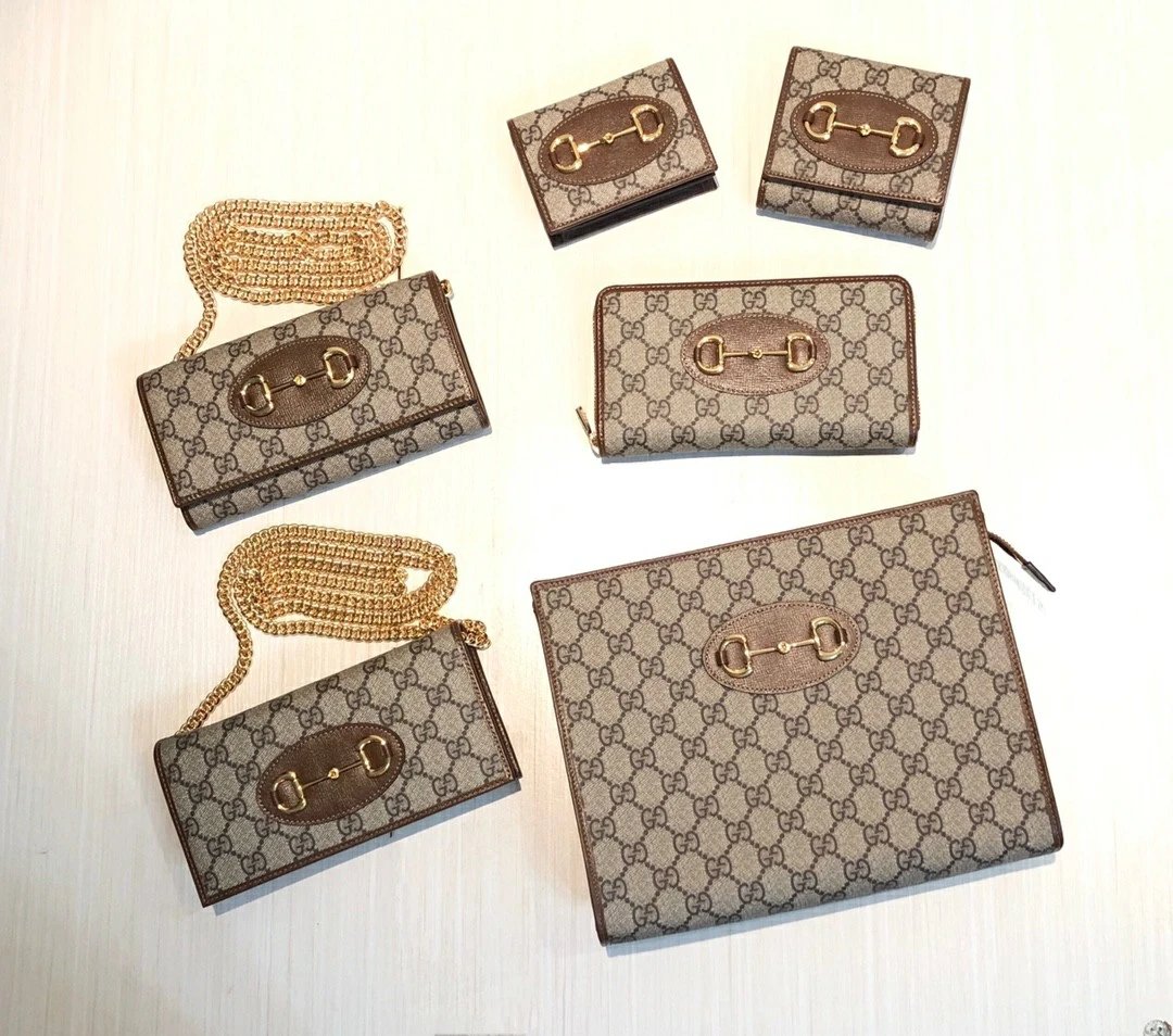 GG Horsebit Long Wallet