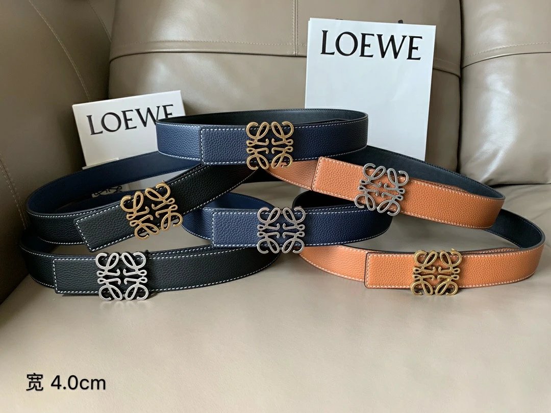 Lychee Leather Belt