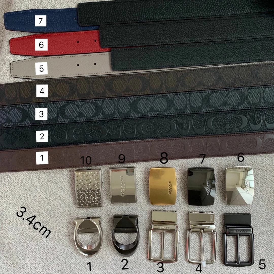 Men's Double-Sided Leather Belt