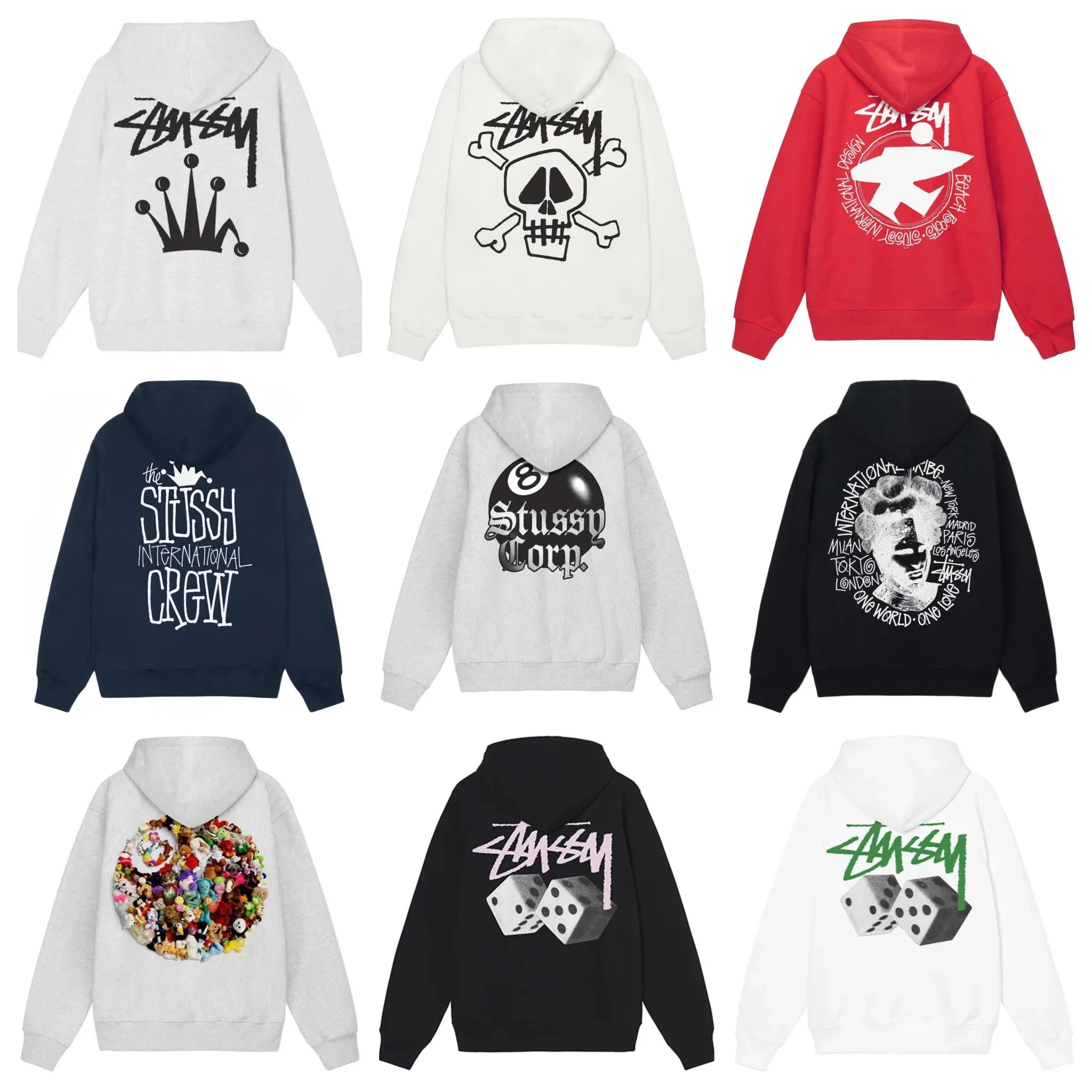 450g Pure Cotton Fleece-Lined Hoodie Couple's Style