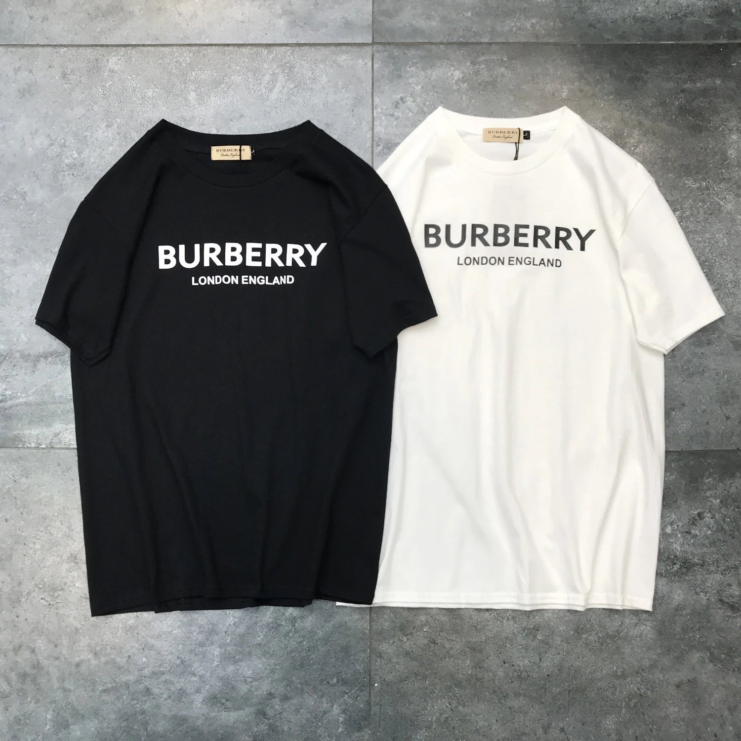 Burberry London England Logo T-Shirt White - 19
