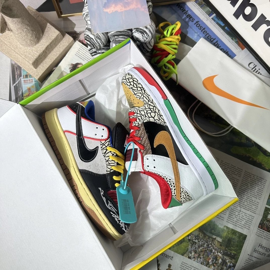 SB Dunk Splicing Mandarin Duck P1 High Version Last Making Process Laser Punching Correct Pattern Size 36-44 Men's and Women's Sizes In Stock