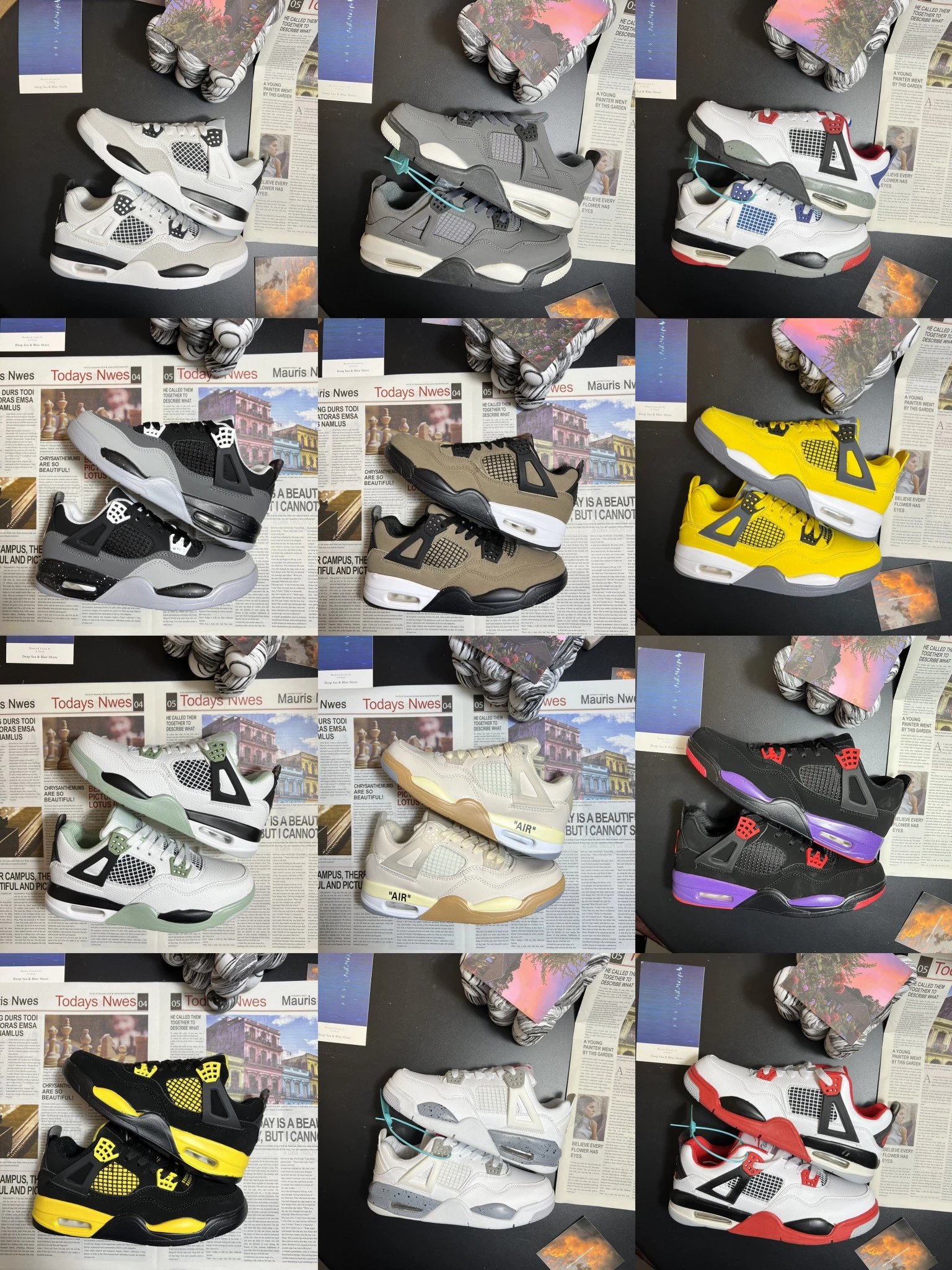 Air Jordan 4 Retro Basketball Shoe