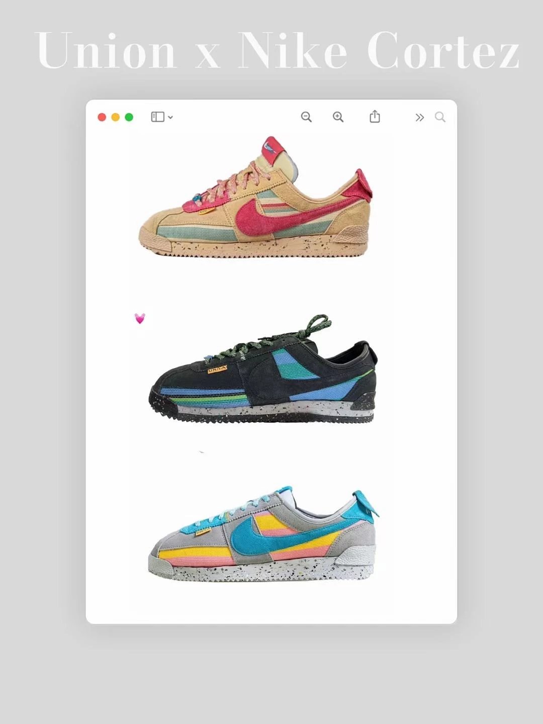 Nike Co-branding Waffle Cortez