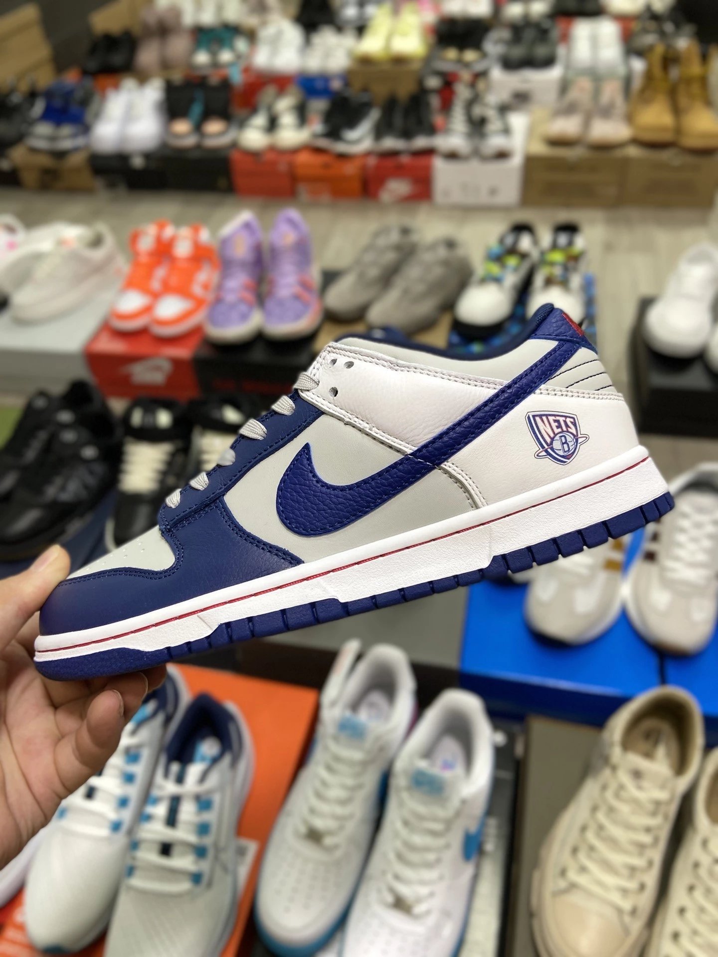 Nike Dunk Low EMB Brooklyn Nets 75th Anniversary