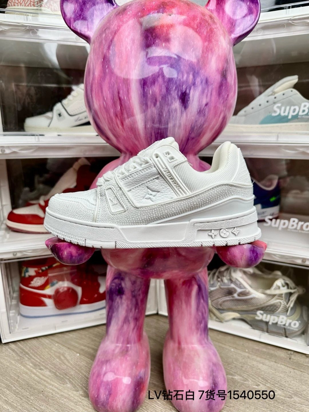 Louis Vuitton Trainer Low White