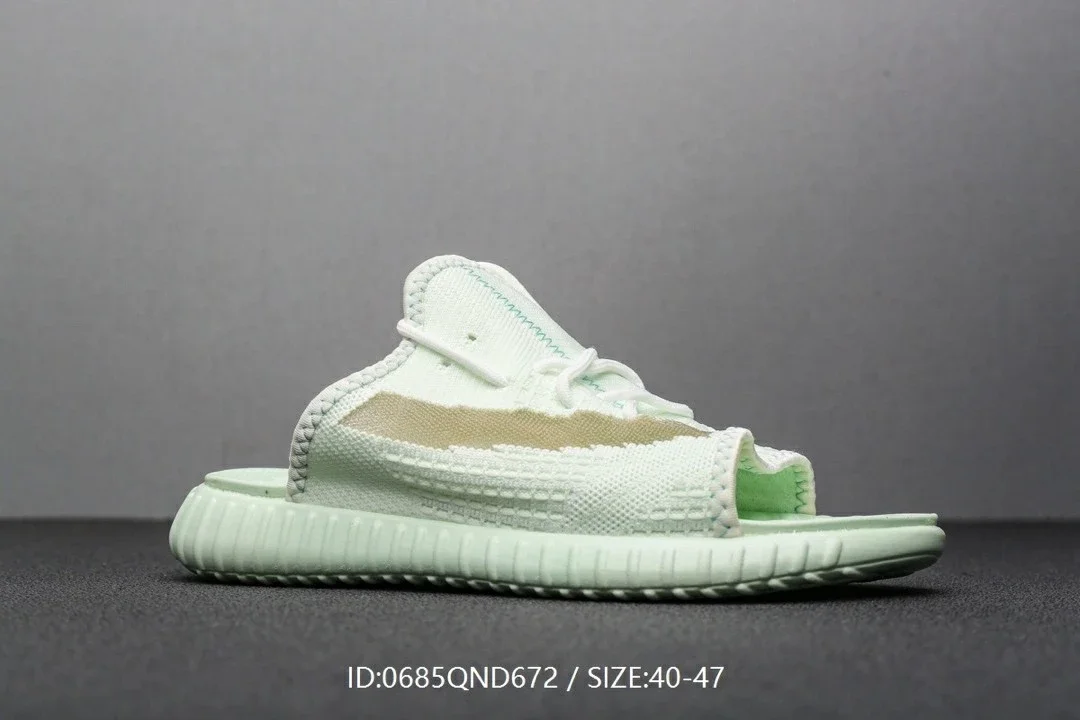 阿迪达斯adidas Tubular Yeezy Pk 男款夏季休闲椰子沙滩拖鞋凉鞋