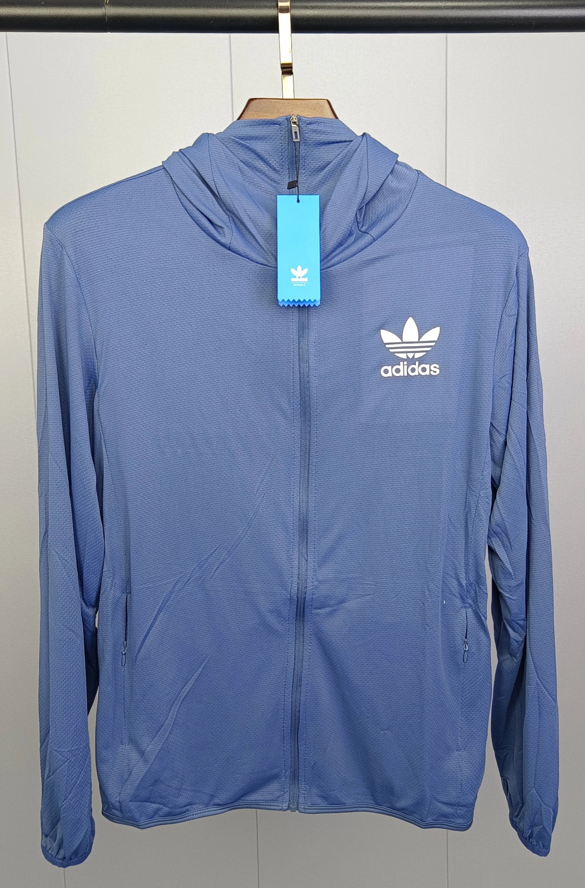 Adidas Trefoil 3D Silicone Logo Sunscreen Jacket