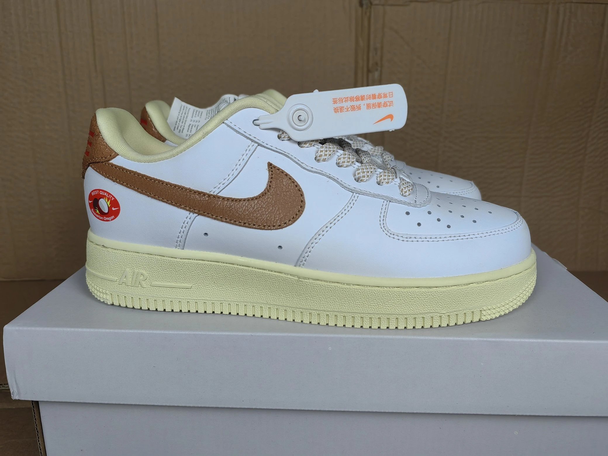 Air Force 1 Coconut White Brown