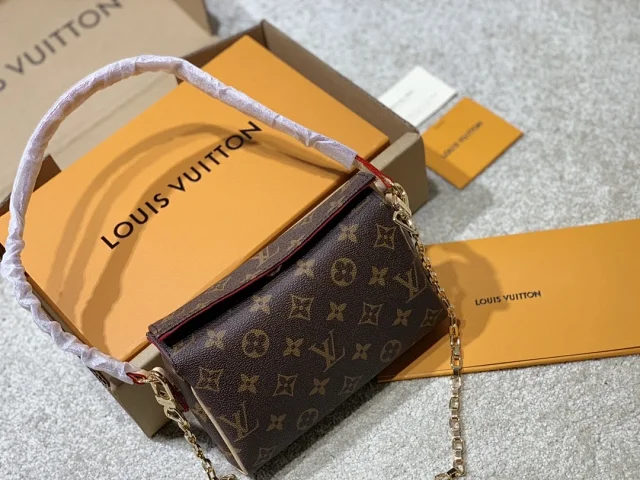 Vintage包包中古腋下包老花表参道限量版方盒子手提单肩斜挎包 Vintage包包中古腋下包老花表参道限量版方盒子手提单肩斜挎包