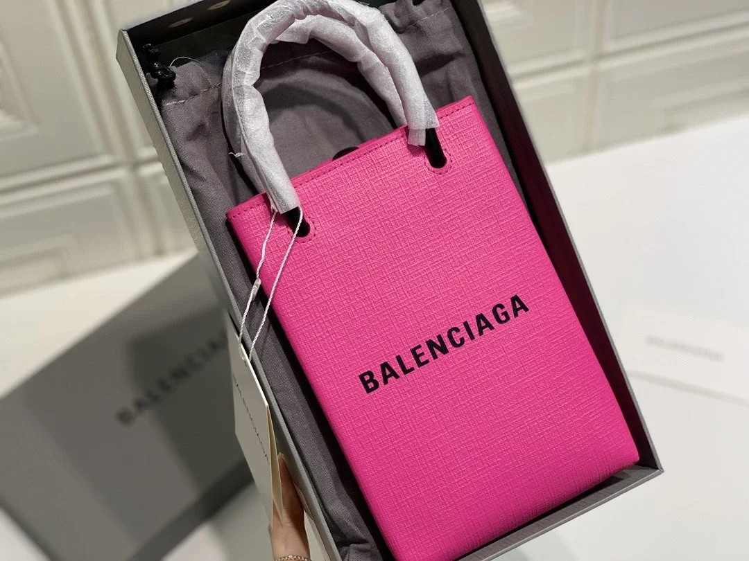 Balenciaga/巴黎世家mini购物袋相机包迷你斜挎包tote手提袋女