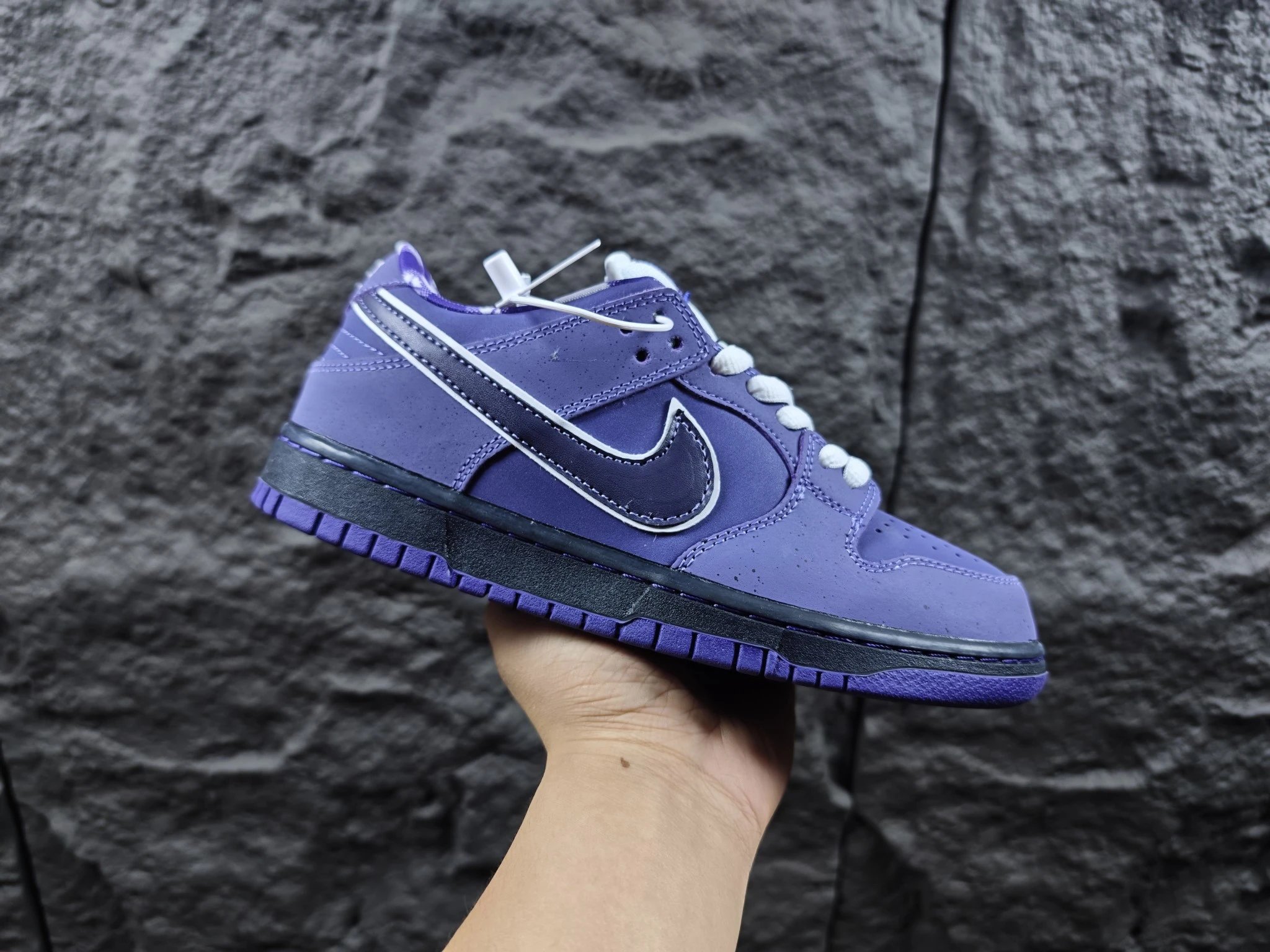 Nike x Concepts Dunk SB Orange Lobster Purple