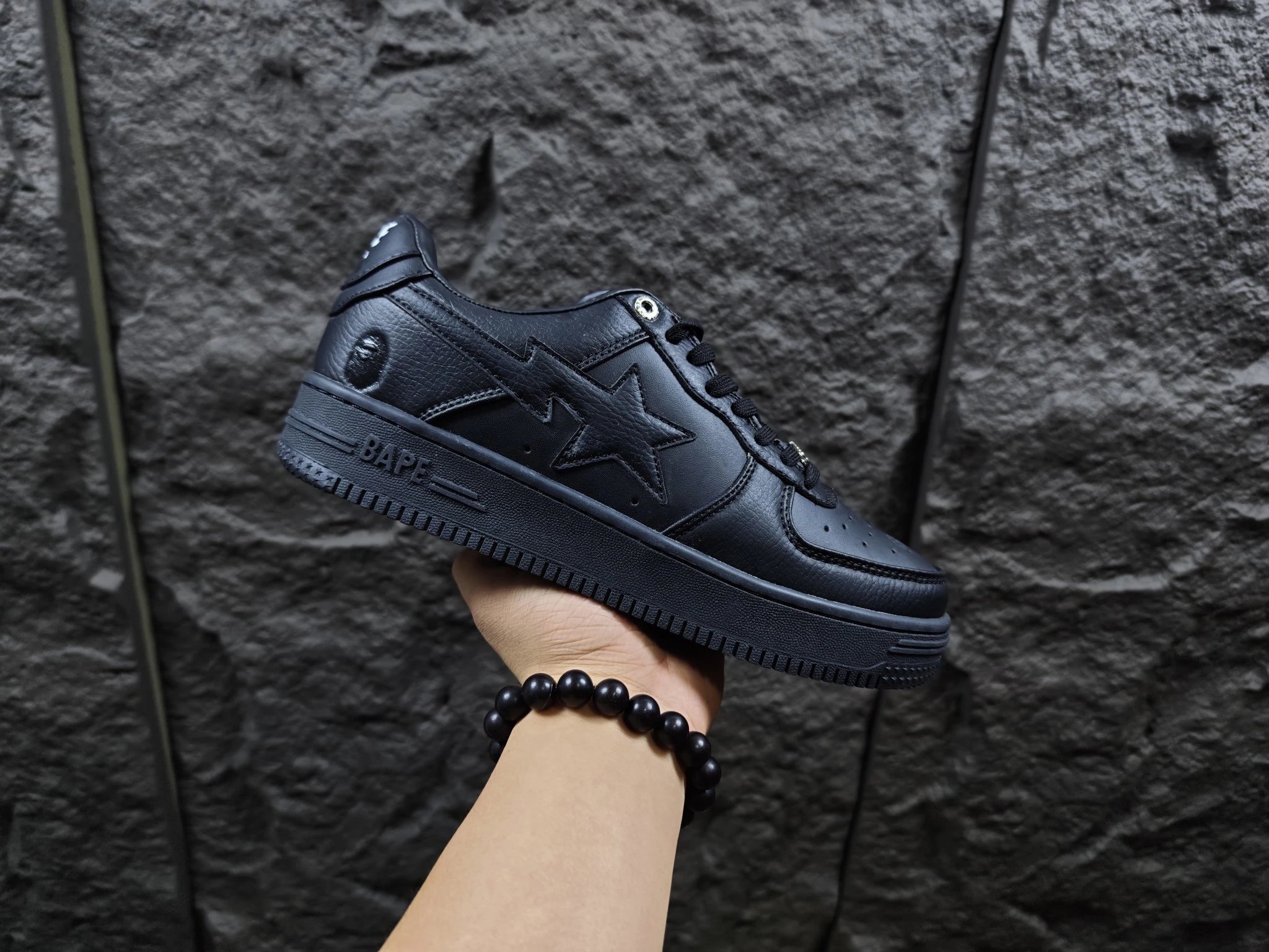 BAPE STA Low Black Warrior
