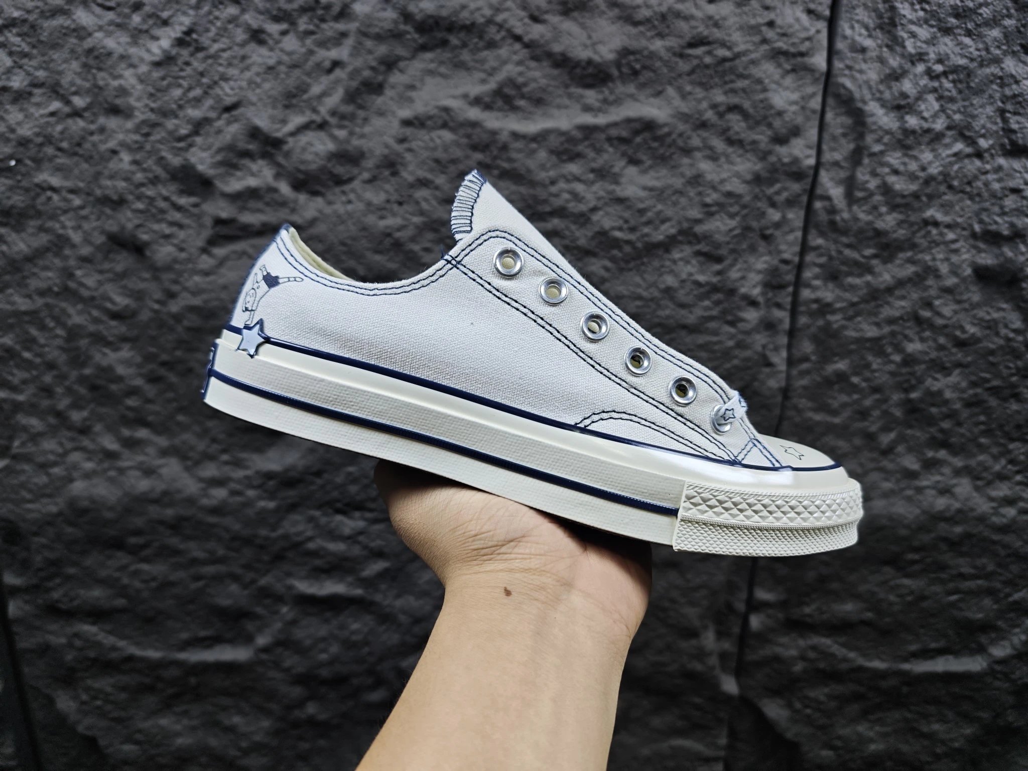 Converse Chuck Taylor x Noritake Boy White Blue Low