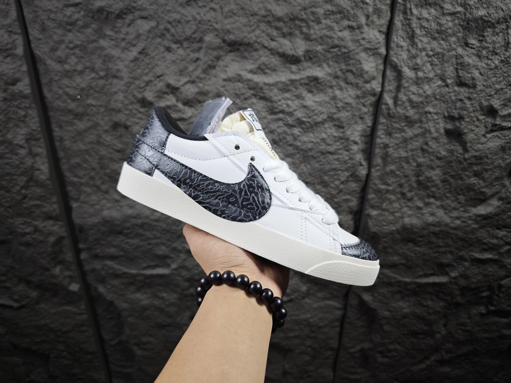 Nike Blazer Jumbo White Black Crackle