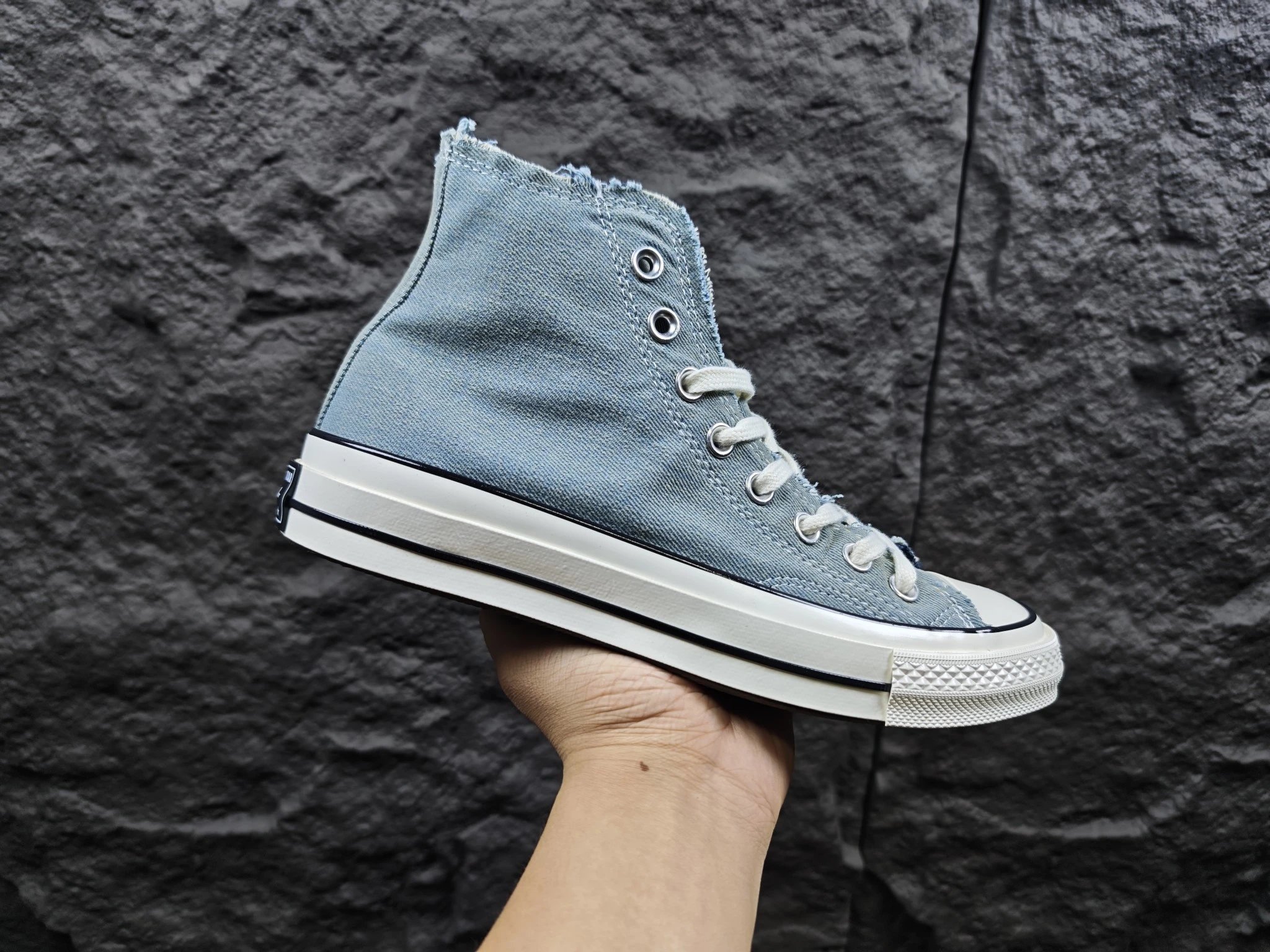 Converse Chuck 70 1970s Washed Denim High