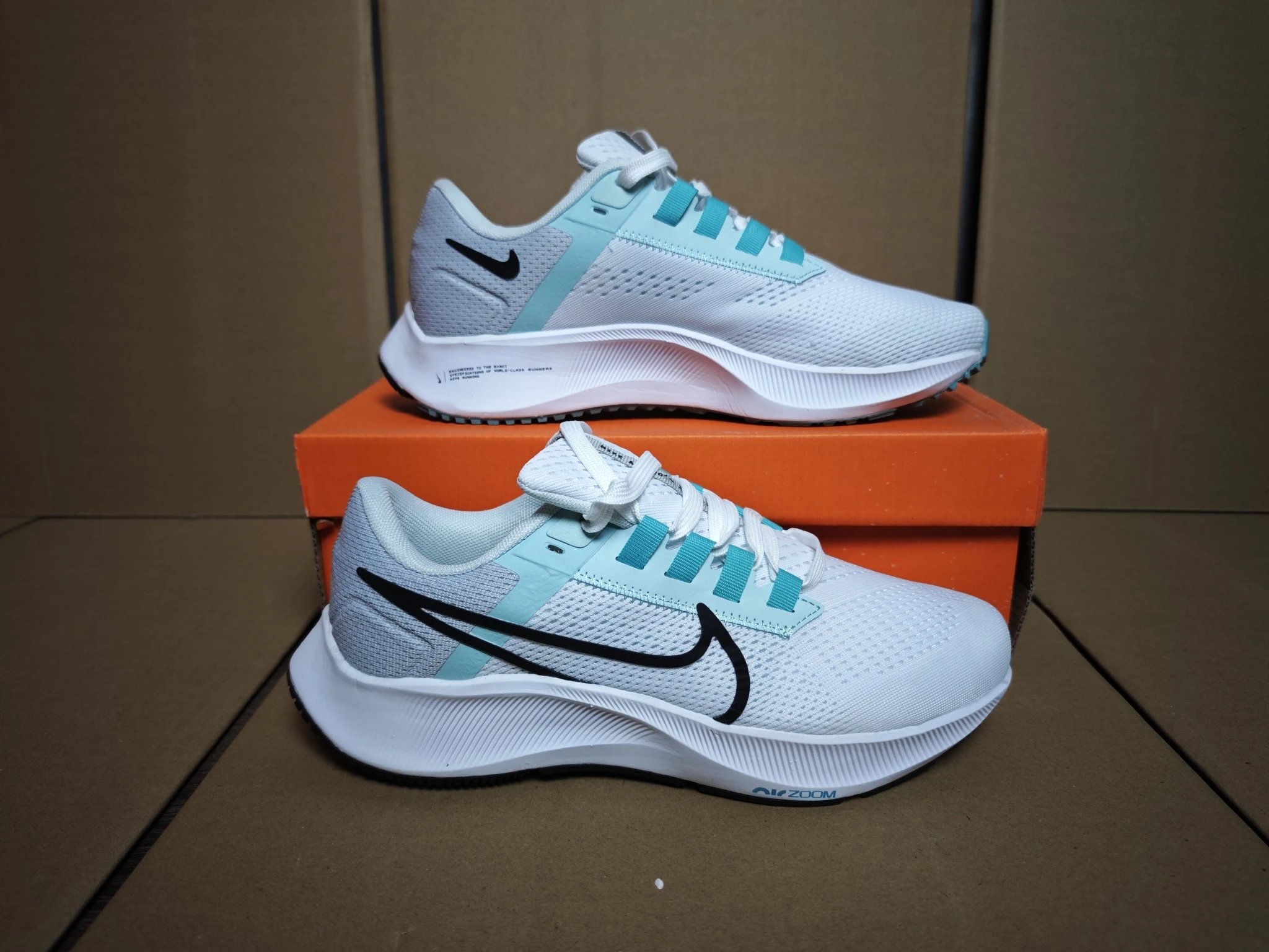 Nike Pegasus 38 White Jade Running Shoe