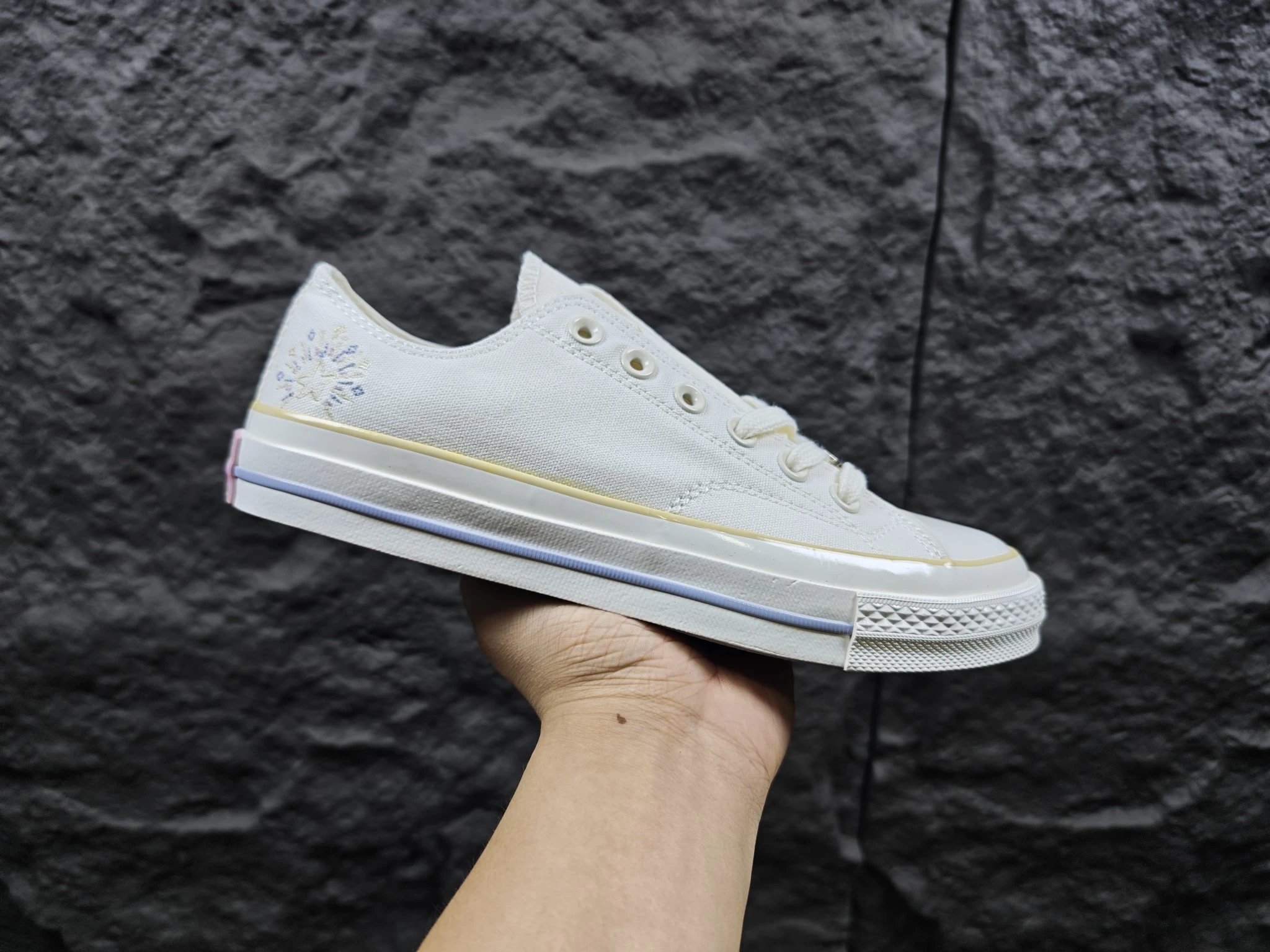 Converse Chuck 70 1970s Star Moon Embroidery Low