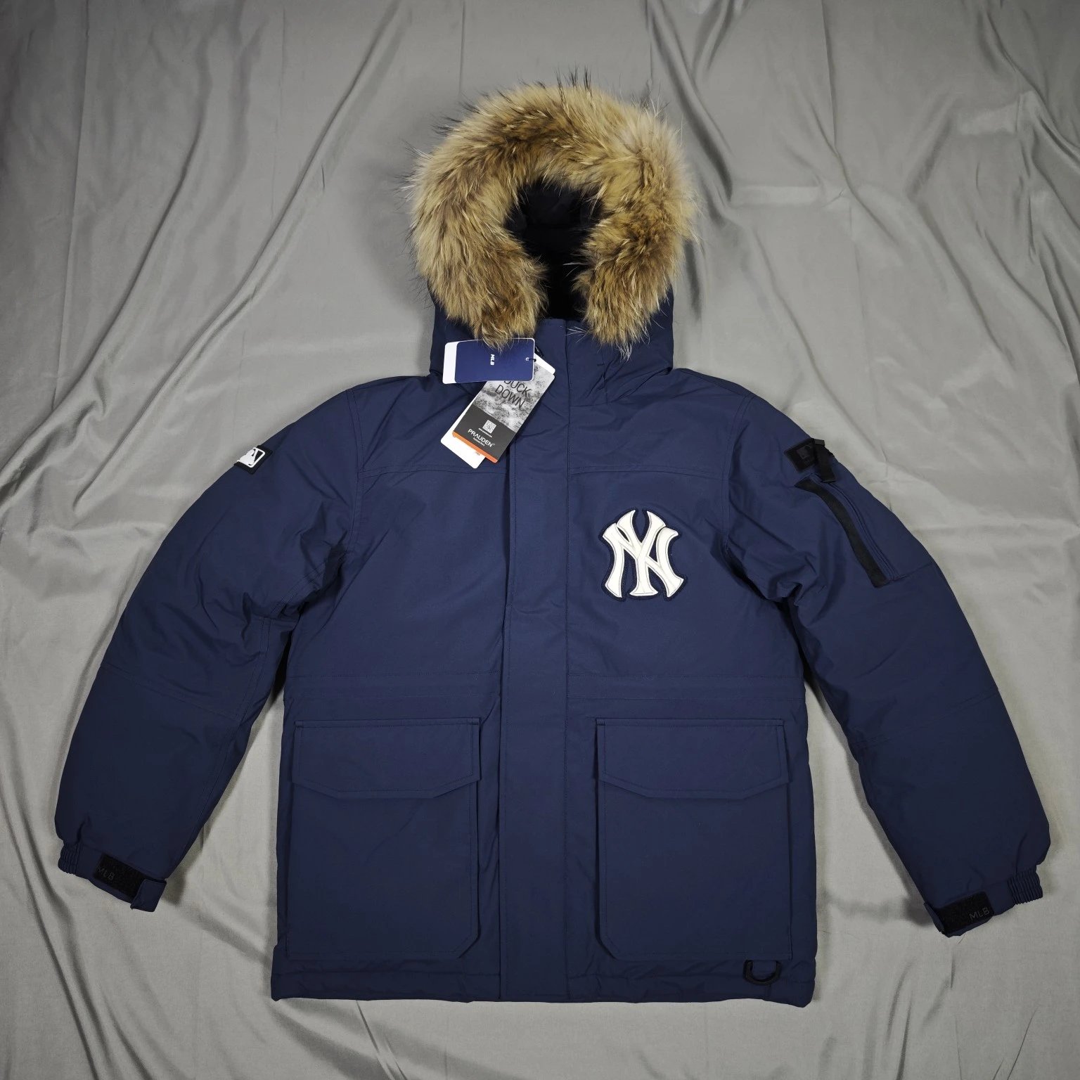 MLB NY Yankees Down Jacket Navy