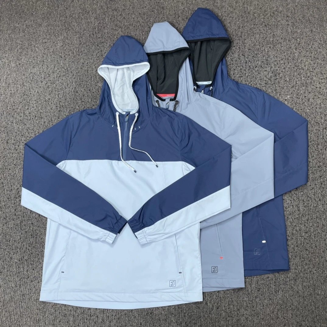 Y27 Men's Golf Windbreaker Spring/Autumn Lightweight Jacket with Premium Technical Fabric – Top Quality, Flawless Condition & Perfect Packaging!