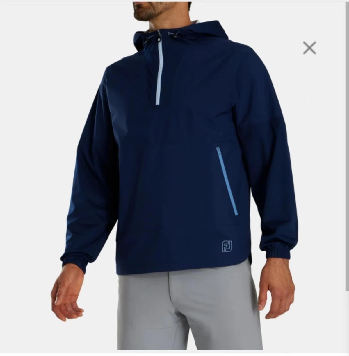 Y3 pure welfare, closed eyes, absolutely good goods! FJ men's golf windbreaker can be worn as a raincoat, fully laminated waterproof, of excellent quality! Perfect appearance, perfect hang tag packaging!