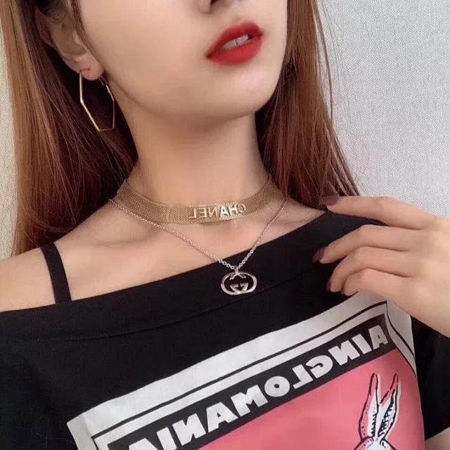 古家古奇gucci 双g项链925纯银gg吊坠经典款男女情侣款七夕礼物尺寸50 5cm 手链17 古家古奇gucci 双g项链925纯银gg吊坠经典款男女情侣款七夕礼物尺寸50 5cm 手链17