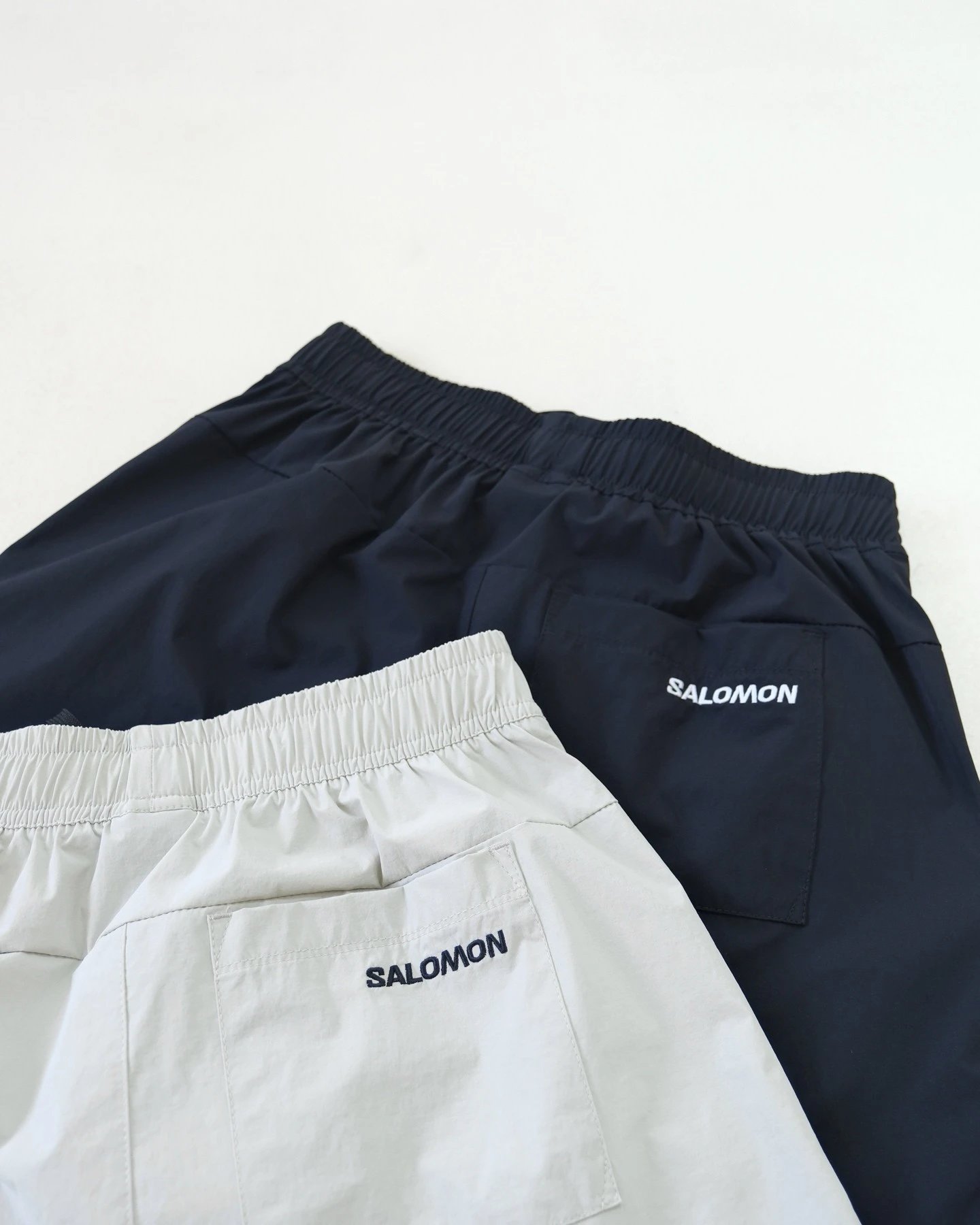Salomon Trail Shorts Light Gray Shorts - 8