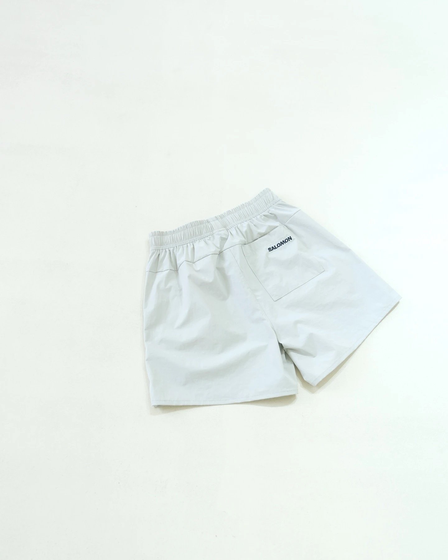 Salomon Trail Shorts Light Gray Shorts - 6