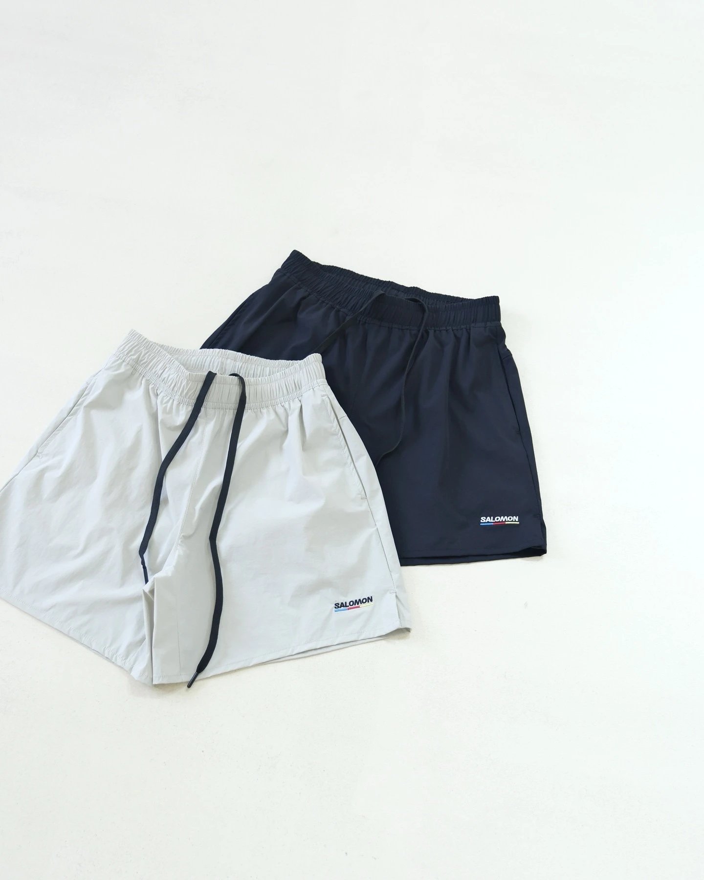 Salomon Trail Shorts Light Gray Shorts - 2