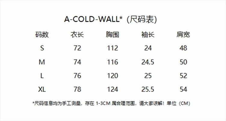 Design A-Cold-Wall* Abstract Print Black T-Shirt T-Shirts - 14