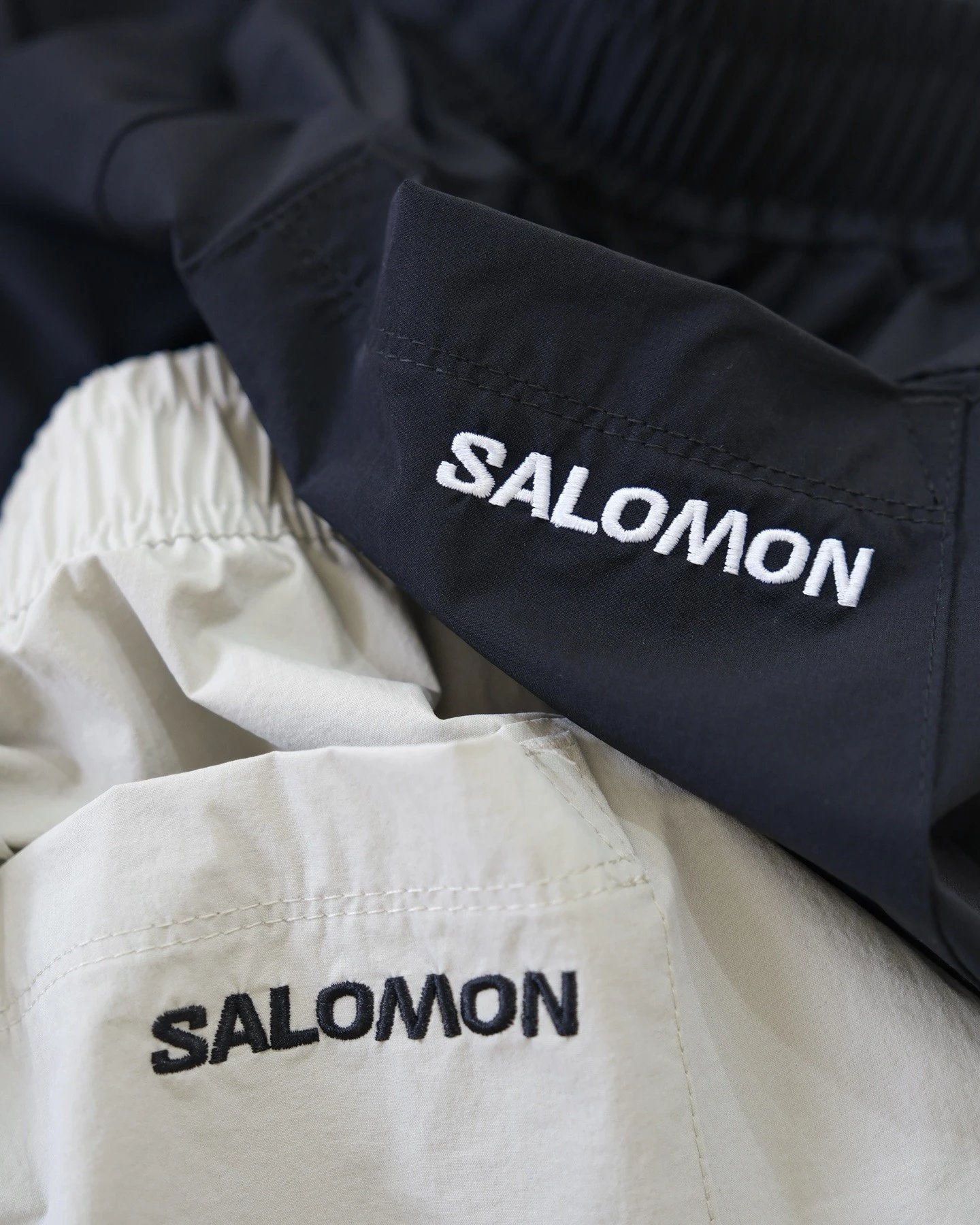 Salomon Trail Shorts Light Gray Shorts - 9